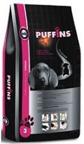 Puffins Junior 12 kg. pilnavertis maistas visų veislių šuniukams ir jauniems šunims